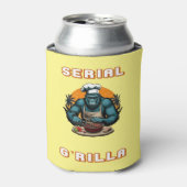 Serial G'rilla Master GRILLEN Griller Fun Pun Dosenkühler (Kanne Vorderseite)
