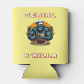 Serial G'rilla Master GRILLEN Griller Fun Pun Dosenkühler (Rückseite)