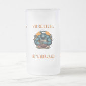 Serial G'rilla Master GRILLEN Griller Fun Pun Mattglas Bierglas (Mittel)