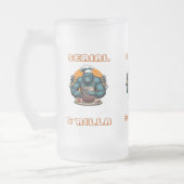 Serial G'rilla Master GRILLEN Griller Fun Pun Mattglas Bierglas (Links)