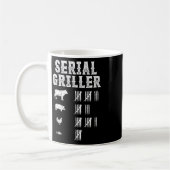 Serial Griller Funny Grill Grillen Master Fun Kaffeetasse (Links)