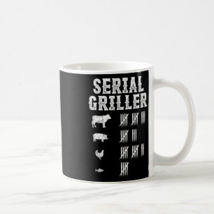 Serial Griller Funny Grill Grillen Master Fun Kaffeetasse