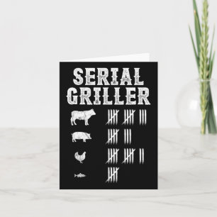 Serial Griller Funny Grill Grillen Master Fun Karte