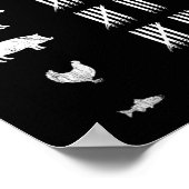 Serial Griller Funny Grill Grillen Master Fun Poster (Ecke)