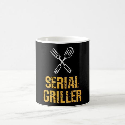 Serial Griller Grill GRILLEN Master Grill Besteck Kaffeetasse (Mittel)