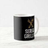 Serial Griller Grill GRILLEN Master Grill Besteck Kaffeetasse (VorderseiteRechts)