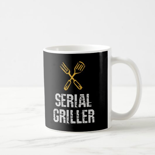 Serial Griller Grill GRILLEN Master Grill Besteck Kaffeetasse (Rechts)