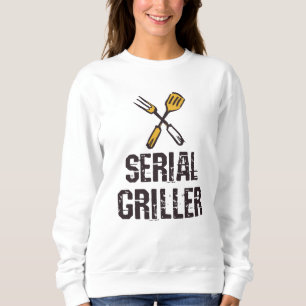 Serial Griller Grill GRILLEN Master Grill Besteck Sweatshirt