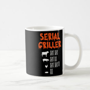 Serial Griller Lazy Halloween Kostüm Funny Grillen Kaffeetasse
