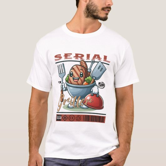 Serial Griller T-Shirt (Vorderseite)