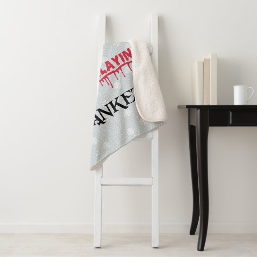 Serial Killer or Christmas Movie? – Funny Cozy  Sherpadecke (Beispiel)