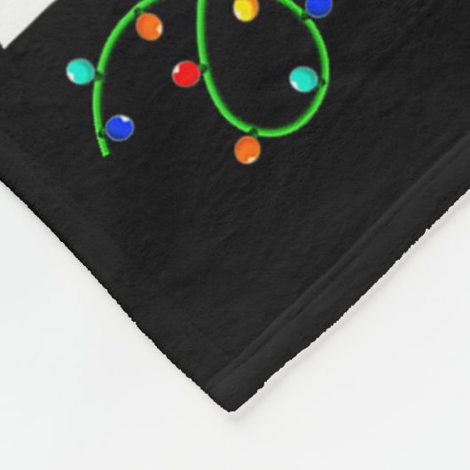 Serial Killer Shirt Christmas Tree Crime Scene Tru Fleecedecke (Ecke)