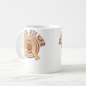 Serial Kilner Hobby Pottery Pro Wheel Lover Potter Kaffeetasse (Vorderseite Links)