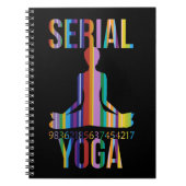 Serial Yoga - Notebook Notizblock (Vorderseite)