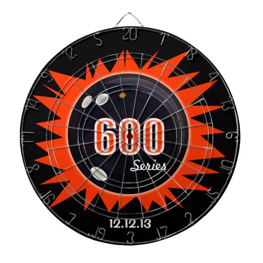 Serie 600 Bowling mit Datum Dartscheibe (vorne)