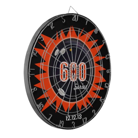 Serie 600 Bowling mit Datum Dartscheibe (Vorderseite Links)