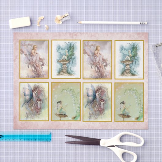 Serie 7 seidenpapier (Handwerk)