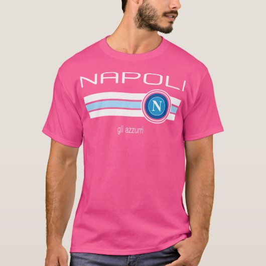 Serie A - Napoli (Zuhause Light Blue) T-Shirt (Vorderseite)
