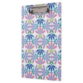 Serie für Retro-Floral Klemmbrett