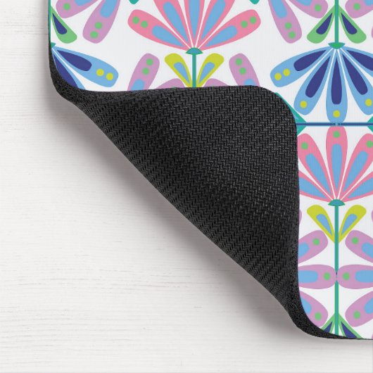 Serie für Retro-Floral Mousepad (Ecke)