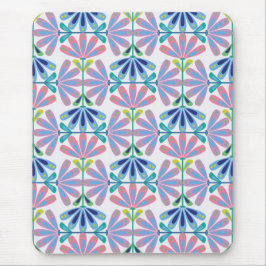 Serie für Retro-Floral Mousepad