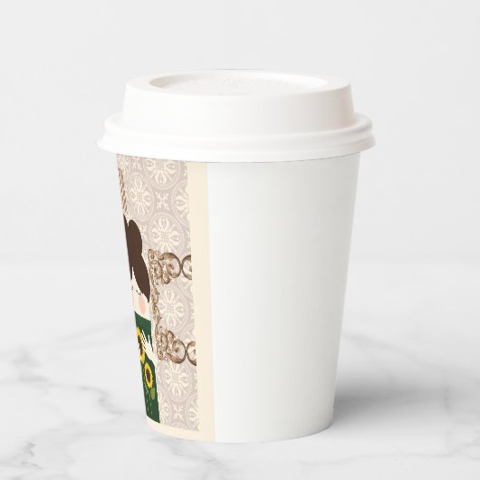 Serie Glamour: Oscar De La Renta Pappbecher (Links)