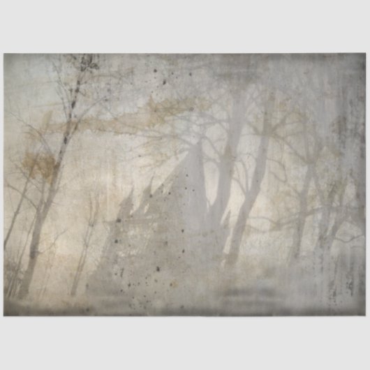 Serie Gothic Castle Design 1 Seidenpapier (Vorderseite)