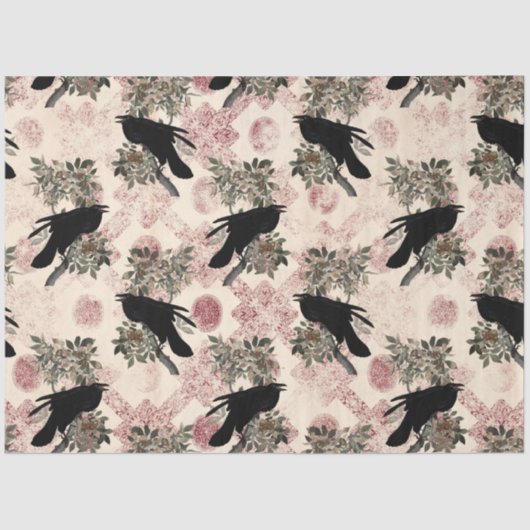 Serie "Gothic Countenance" Design 4 Seidenpapier (Vorderseite)