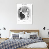 Serie 'Les beaux jours de la vie', A new Leinwanddruck (Insitu (Schlafzimmer))