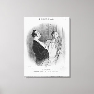 Serie 'Les beaux jours de la vie', A new Leinwanddruck