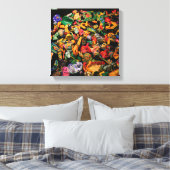 Serie Micromanethiques Miniature Micro Objets C Leinwanddruck (Insitu (Schlafzimmer))