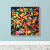 Serie Micromanethiques Miniature Micro Objets C Leinwanddruck (Insitu (Holzboden))