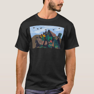 Serie Migration, Panel 3 Jacob Lawrence Classi T-Shirt