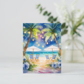 Serie Santa Barbara von Artist Jan Turner Postkarte (Stehend Vorderseite)