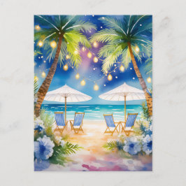 Serie Santa Barbara von Artist Jan Turner Postkarte