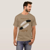 Serie "Stolz to BE CROW" der amerikanischen Ureinw T-Shirt (Vorne ganz)