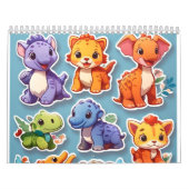 Serie von Cartoon Kalender (Titelbild)
