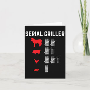 Serielle Griller Grillmaster Rbecue-Grillen Karte
