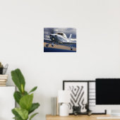 Serieller Cirrus Poster (Heimbüro)