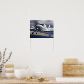 Serieller Cirrus Poster (Küche)