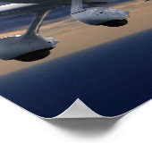 Serieller Cirrus Poster (Ecke)