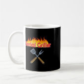Serieller Griller Lustiges Bbq-Geschenk Kaffeetasse (Links)