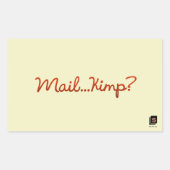 Serieller Podcast Spendenaufkleber Rechteckiger Aufkleber (Vorderseite)