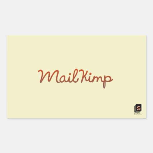 Serieller Podcast Spendenaufkleber Rechteckiger Aufkleber (Vorderseite)