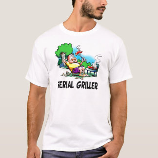 Seriengrillvorrichtung GRILLEN Fanatiker T-Shirt