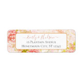 Serienity Blue Rose Rücksendeadresse (Vorne)