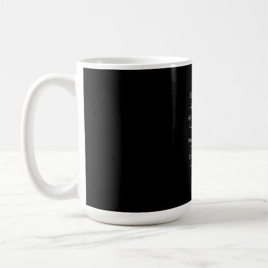 Serienmörder Parallelmörder Elektroschock Kaffeetasse (Links)
