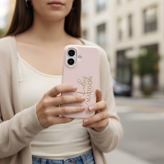 Serienname des Skriptes Rosa Case-Mate iPhone Hülle