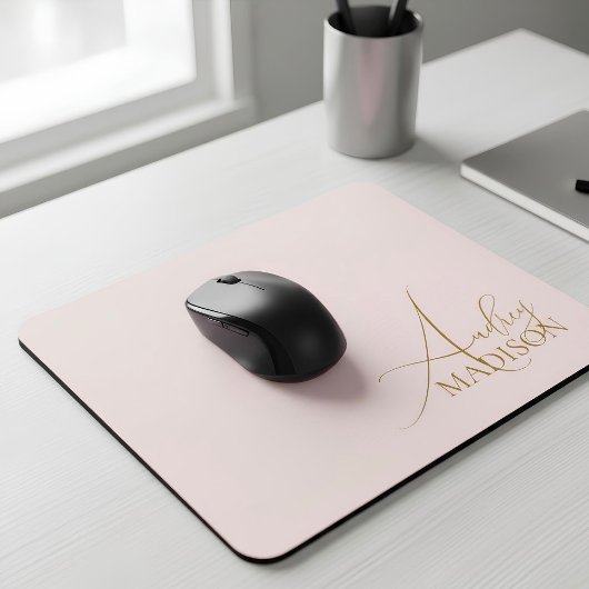 Serienname des Skriptes Rosa Mousepad