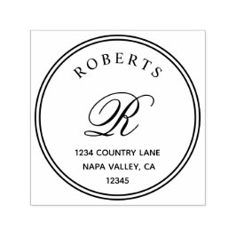 Serienname und Rückgabe der klassischen Monogramm Permastempel